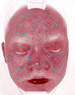 广州美丽加,visia皮肤检测仪尺寸大小 ,面部分析,皮肤检测测试仪,多光成像红色区