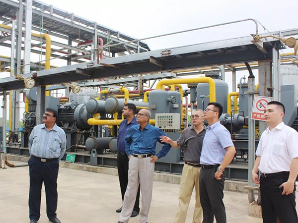 印度客戶蒞臨萬豪能源實(shí)地考察