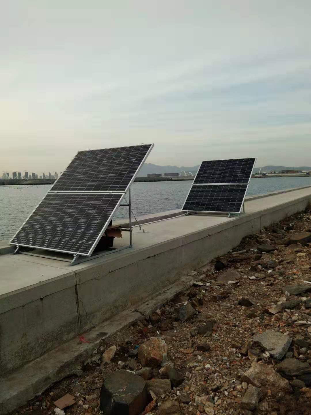 大连开发区董家沟街道小窑湾太阳能光伏发电安装