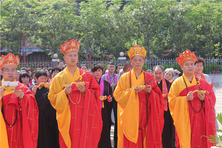 西山古灵泉寺圆满举办2018年水陆法会