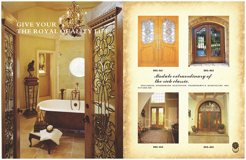 泉生楼梯实木门案例