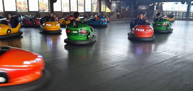 碰碰车厂家案例—磨山风景区儿童乐园