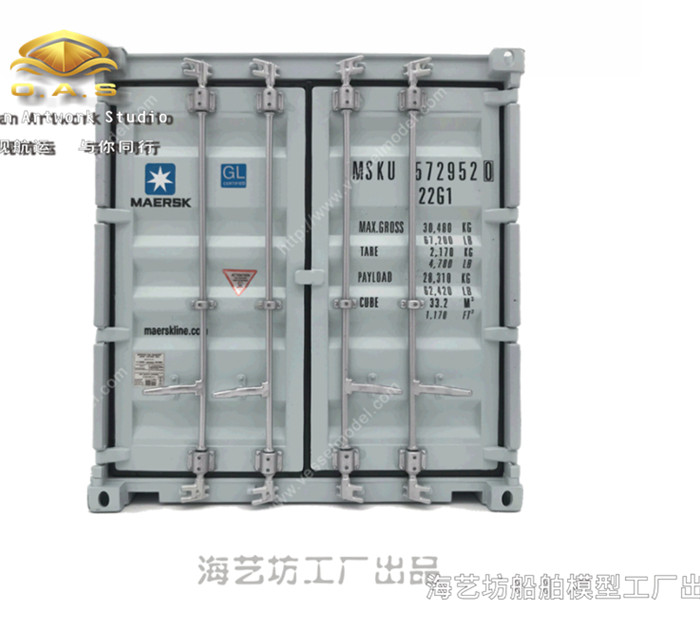 1：20集装箱模型 仿真集装箱模型制作 海艺坊船模工厂