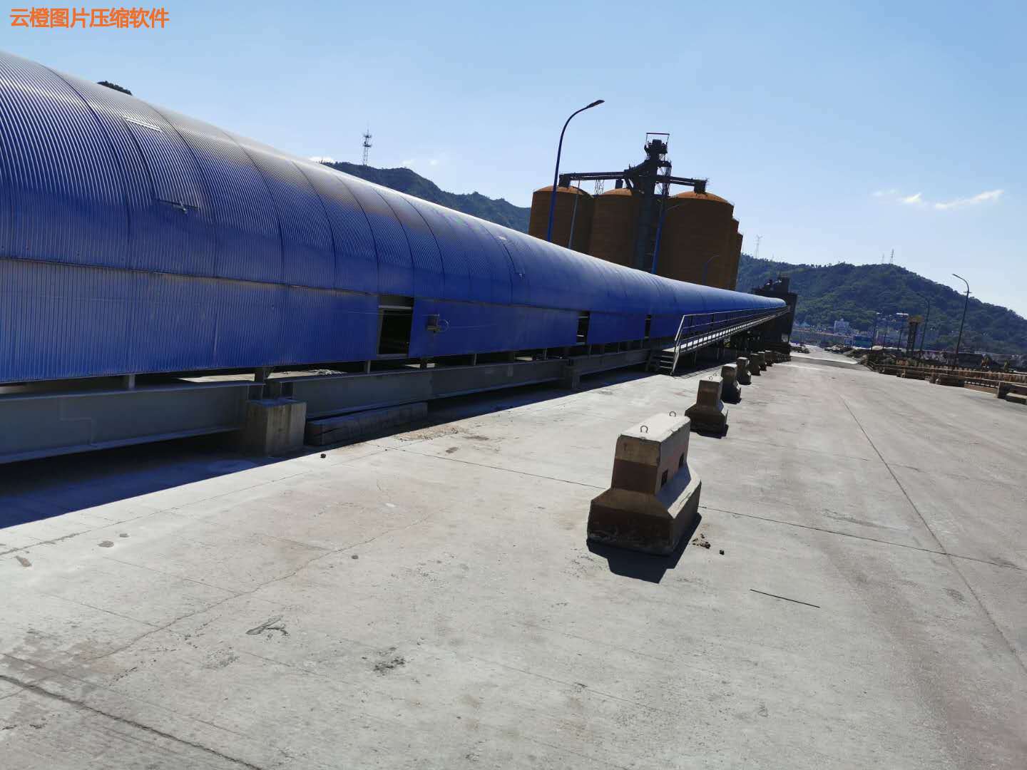 温州万大利项目，带宽2米、带式输送机3条