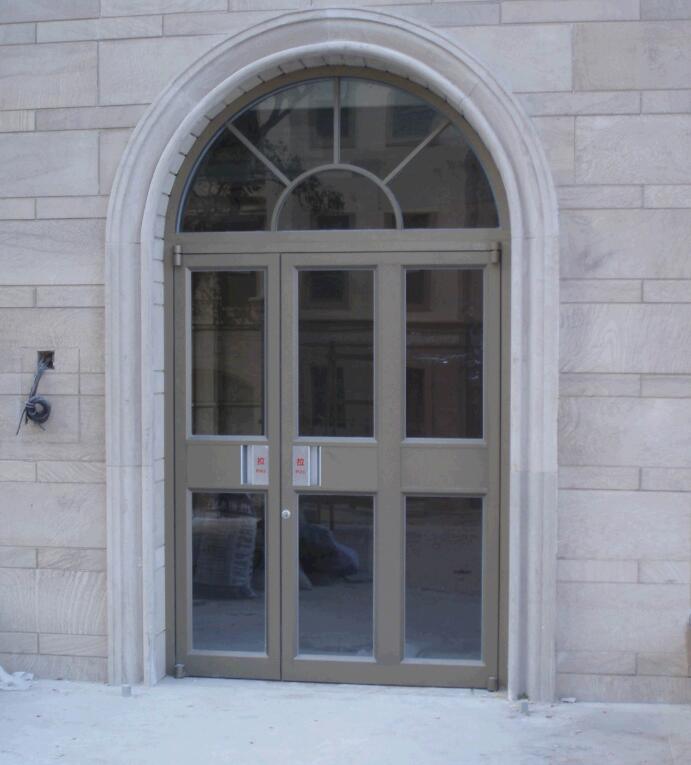 大连小平岛项目单元门