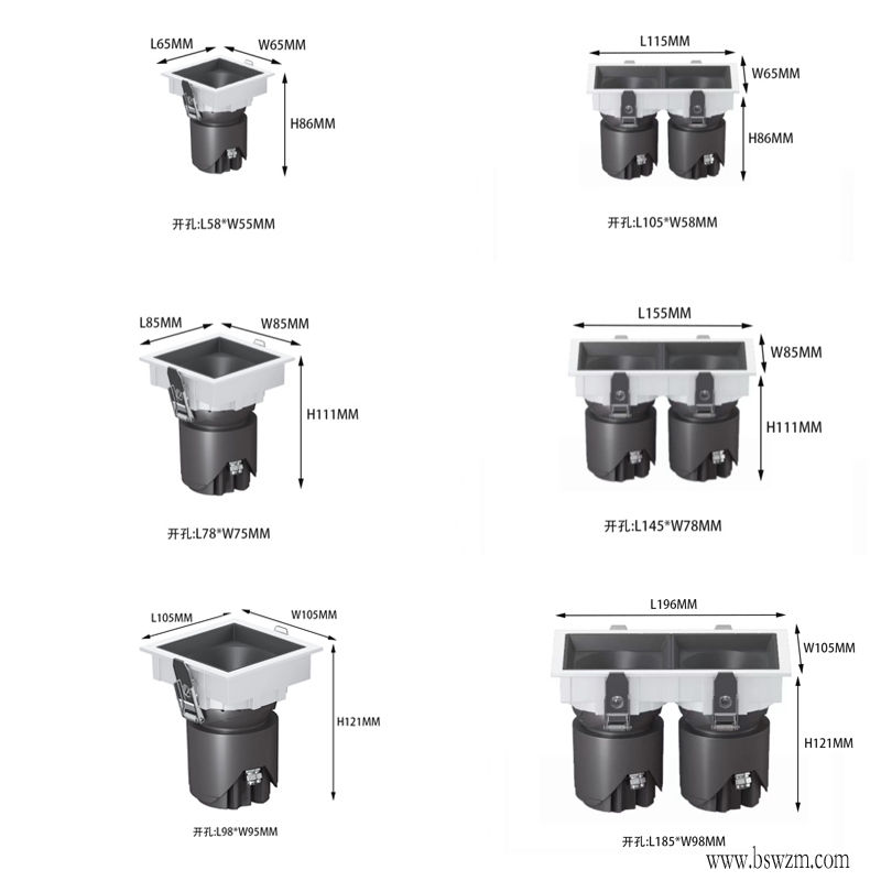 S2102DX阿凡达 方形 防水射灯16.jpg