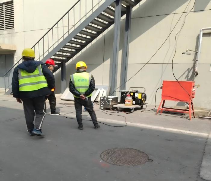 肥西厂区地下管道测漏水
