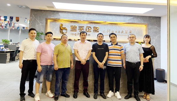 常务副会长罗小平一行走访会员企业