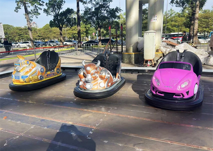 展会回顾丨金博游艺第17届中山游博会-碰碰车