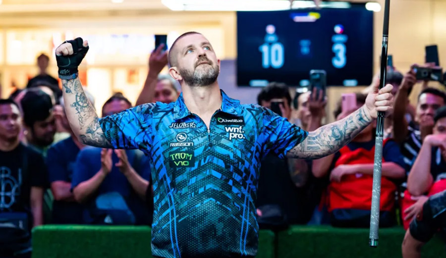 杰森·肖携JFLOWERS勇闯2025菲律宾公开赛四强，尽显“注重打感”的王者风范！