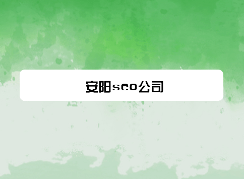 安阳seo公司