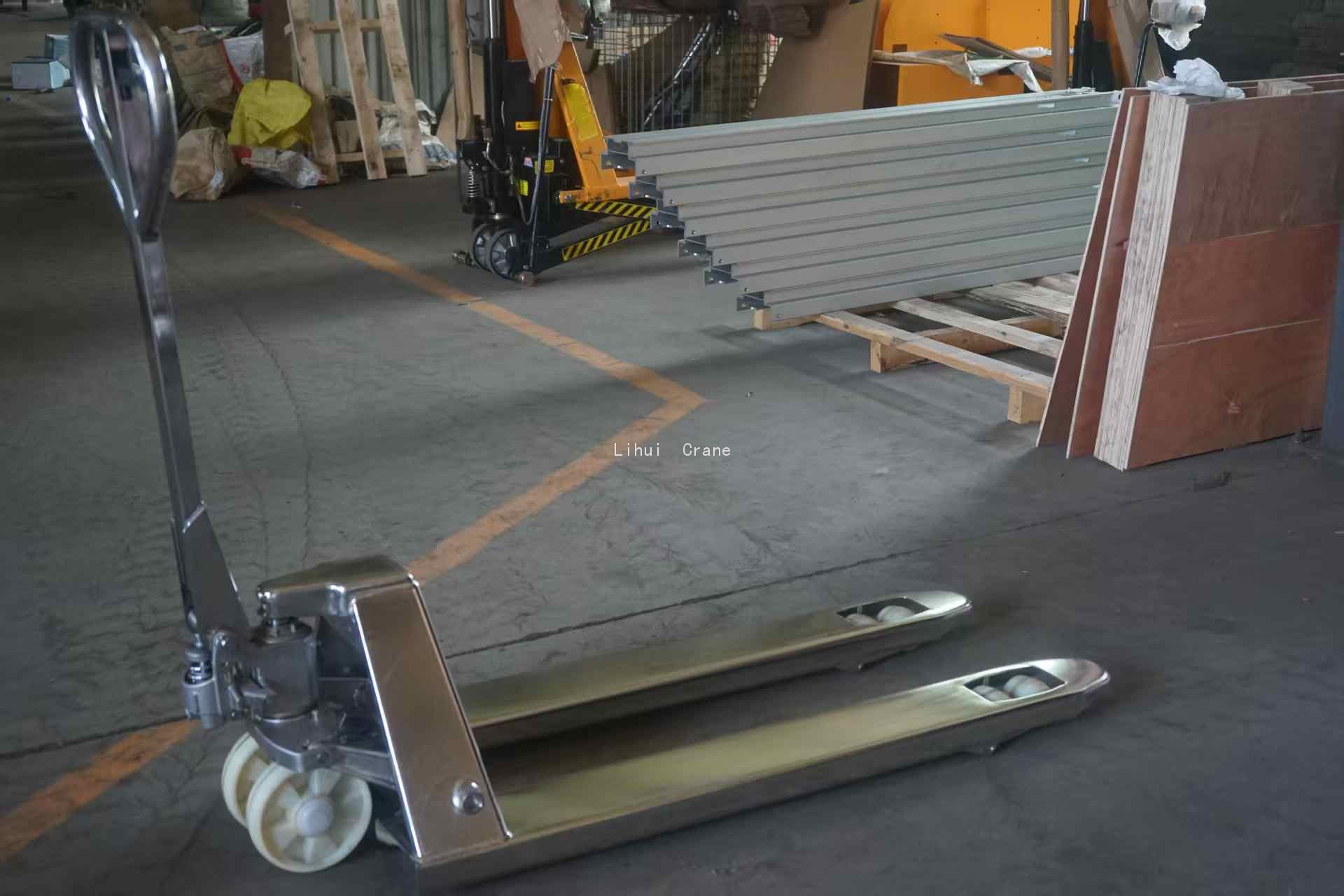 StainlessSteelHydraulicHandlingTruck