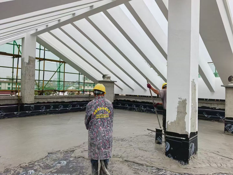 肥東縣托育中心泡沫混凝土填充