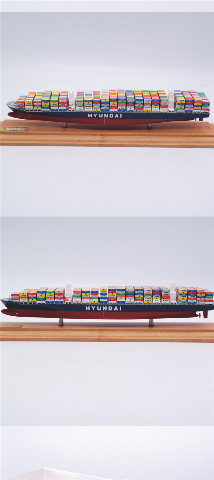 海艺坊批量定制各种集装箱货柜船模型礼品船模：船代礼品货柜船模型LOGO定制，船代礼品货柜船模型定制定做，船代礼品货柜船模型订制订做