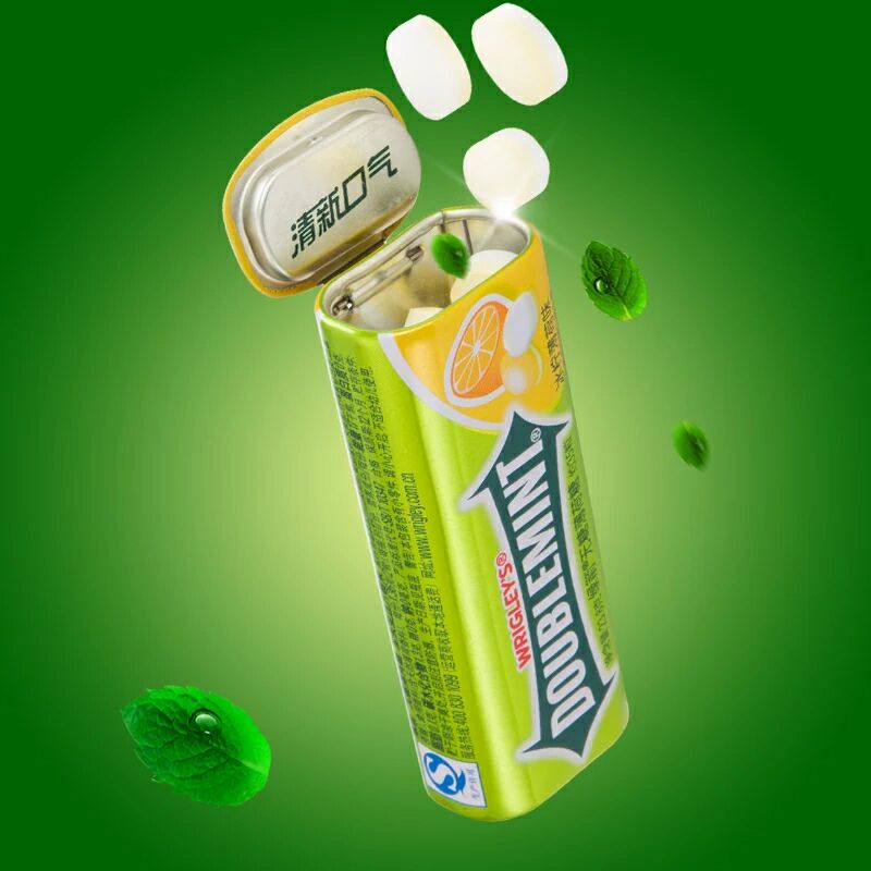 绿箭无糖冰柠薄荷味23.8g