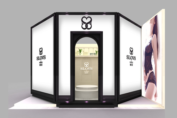 他喜爱-深圳内衣展二层搭建