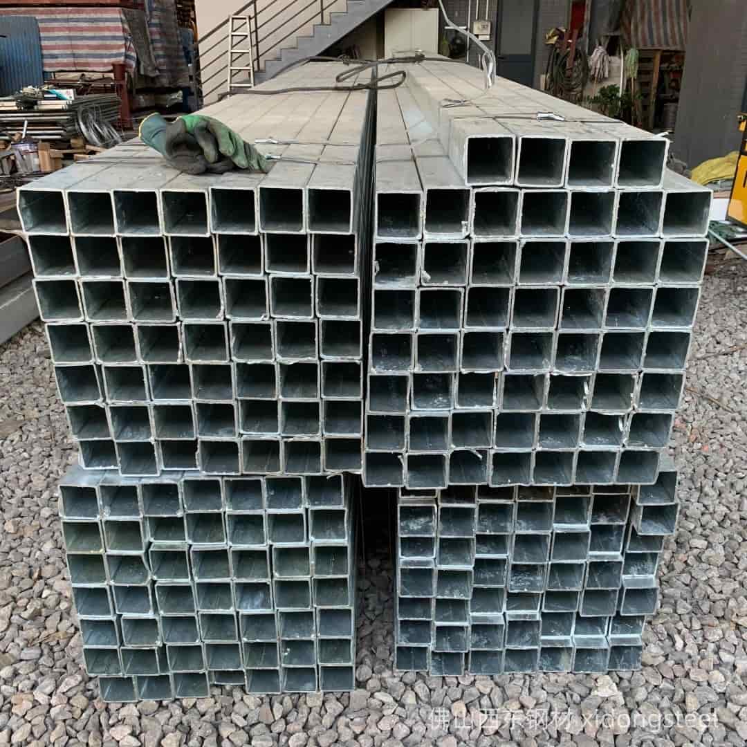 60*60*1.75方管实物图片