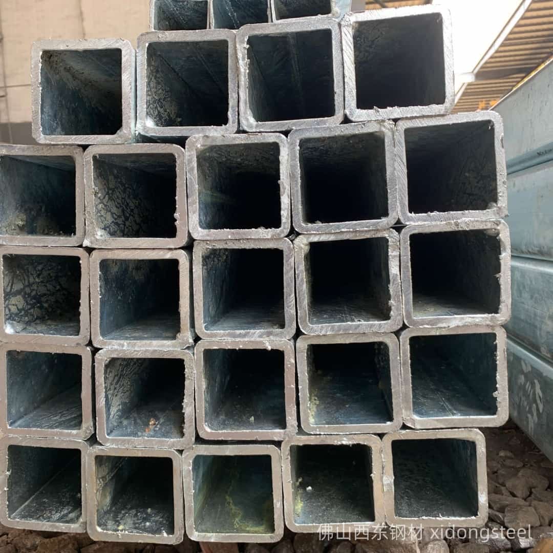 80*80*4.25方管实物图片