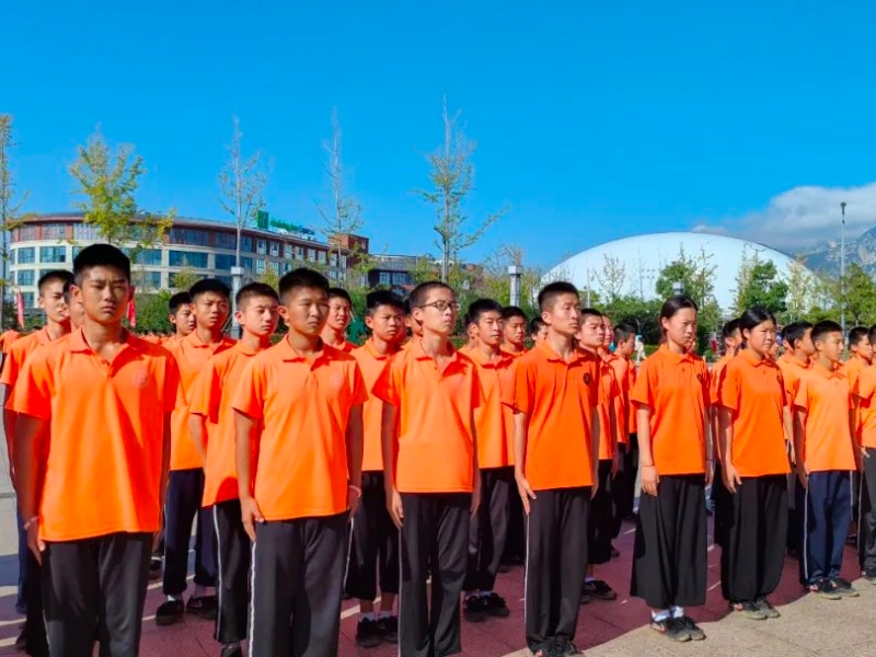 少林友谊学校国庆假期功夫展演活动